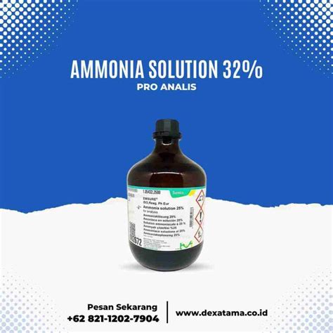 Jual Ammonia Solution 32 Merck Dexatama Co Id