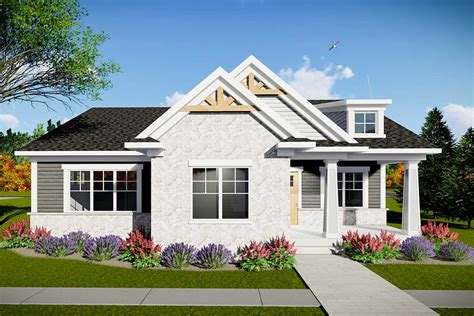 Modern Craftsman Floor Plans - floorplans.click