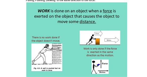 Work Power And Energy Unit Test Study Guide Google Docs