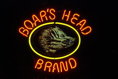 Boars Head Beer Neon Sign At Dominick S Italian Restaraunt… Flickr