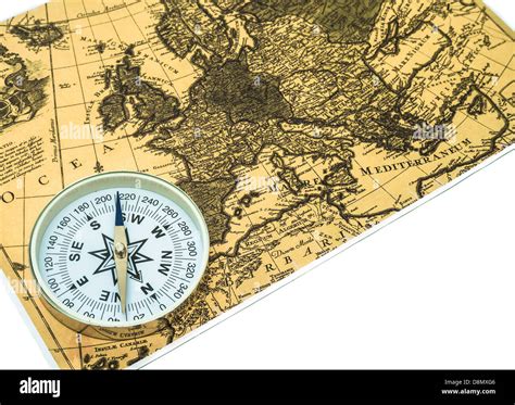 Mapa con brújula fotografías e imágenes de alta resolución Página 2