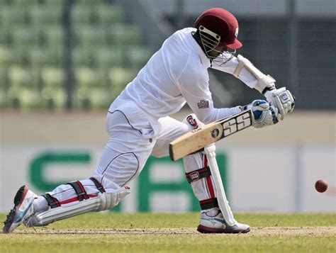 Shivnarine Chanderpaul Celebrates His Double Century Espncricinfo