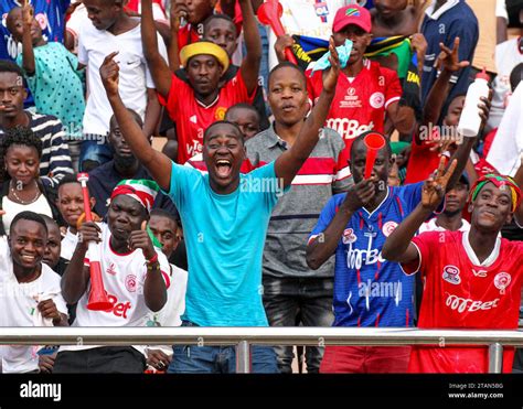 DAR ES SALAAM, TANZANIA - NOVEMBER 25: FAns during the Total Energies ...