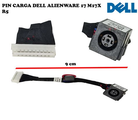 Dc Power Jack Pin De Carga Dell Alienware M X R T Dk Serviclic