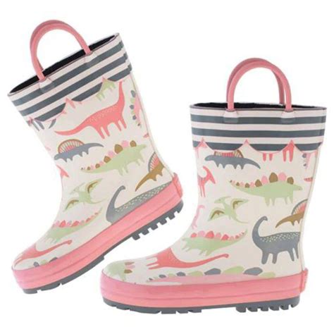 Order Stephen Joseph Kids Rain Boots Pink Dino Stephen Joseph