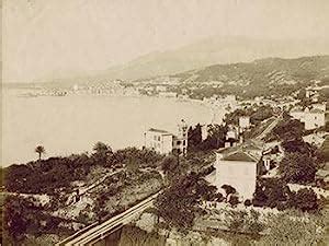 Menton Vue Générale prise au pont Saint Louis Vintage photograph by