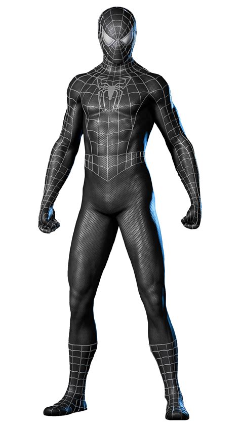 Webbed Black Suit Marvels Spider Man Wiki Fandom