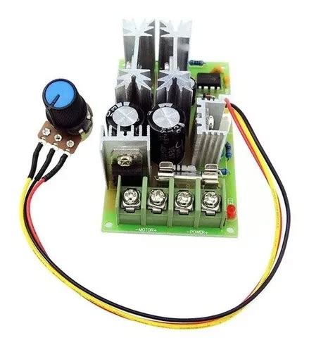 Controlador De Velocidad Para Motor Dc Pwm Dc 10 V 60 V 20a Meses Sin