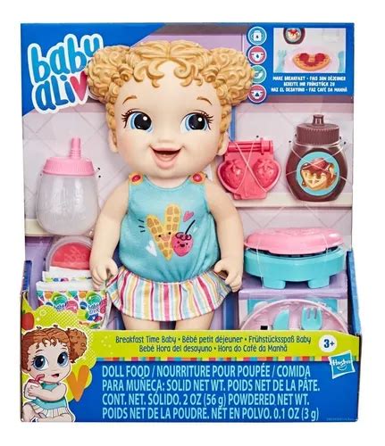 Boneca Baby Alive Hora Do Caf Da Manh Loira E Hasbro Mercadolivre