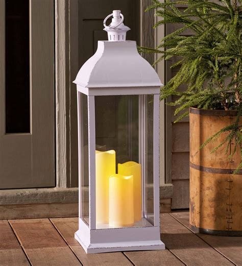 The 20 Best Collection of Outdoor Lanterns with Led Candles