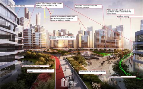 Architectural D Rendering Process For Zaha Hadid Architectss Design