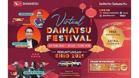 Siap Siap Banjir Promo Akan Hadir Di Virtual Daihatsu Festival