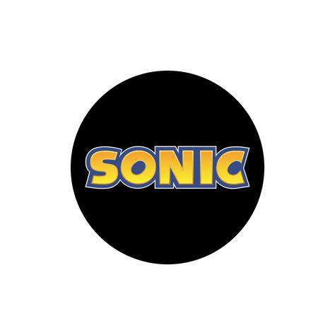 Sonic logo editorial vector 25270715 Vector Art at Vecteezy