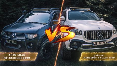 Mercedes X Class 🧭 Mitsubishi L200 🌰off Road 🏆🧭🇹🇷🌰 Youtube