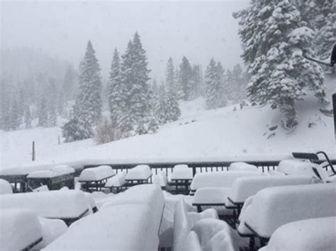 More than 12 feet of snow at many Lake Tahoe ski resorts