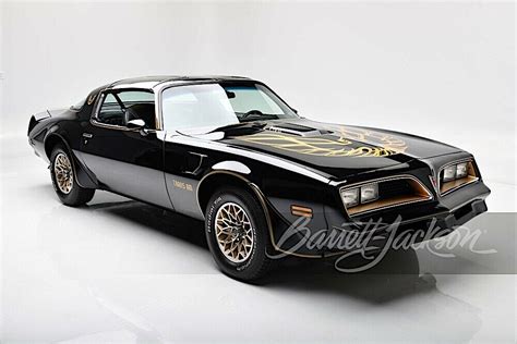 1980 Pontiac Firebird Trans Am Turbo Starlight Black With Golden Eagle