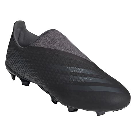 Adidas X Ghosted Laceless Fg Football Boots Black Goalinn