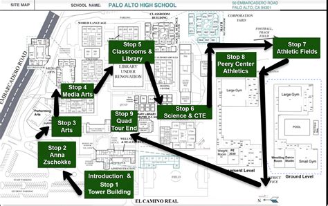 Palo Alto College Campus Map