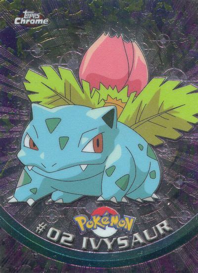 Check The Actual Price Of Your Ivysaur Topps Pokemon Card On