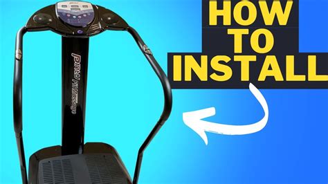 How To INSTALL BODY VIBRATION EXERCISE MACHINE By ZELUS YouTube