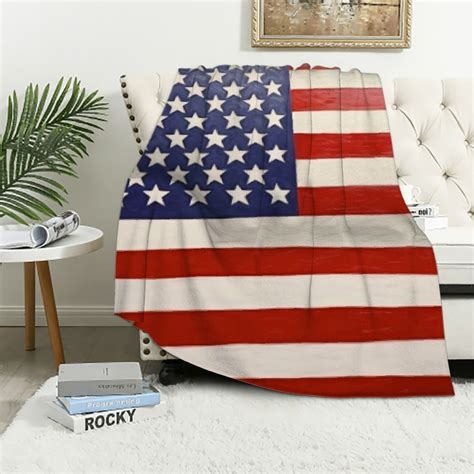 Aristuring American Flag Throw Blanket Usa Flag Blanket For Patriotic