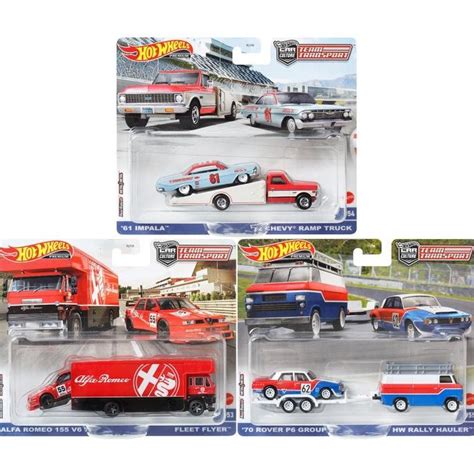 Jual Hot Wheels Team Transport Alfa Romeo 155 V6 T Fleet Flyer Tokojadoel Shopee Indonesia