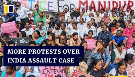 Mass Protests In India Over Manipur Sexual Assault Case South China