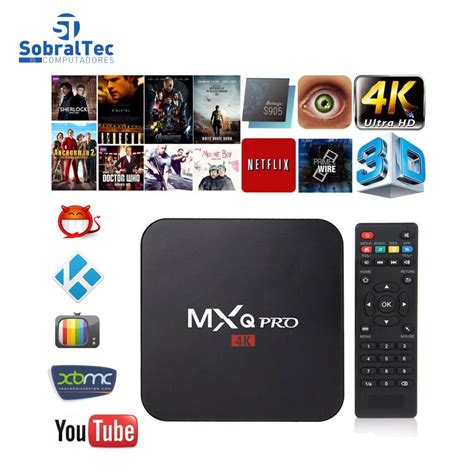 Tv Box K Android Mxq Pro Ultra Hd Wifi Quad Core Mem Gb Gb