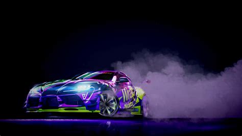 Toyota Supra Drifting Live Wallpaper