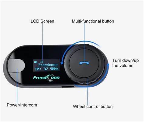 Мотогарнитура Freedconn T Com SC c LCD экраном: 1 500 грн. - Навушники ...