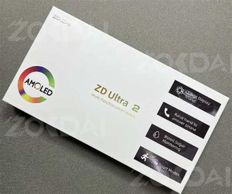 Zordai Zd Ultra Smartwatch Features And Specifications