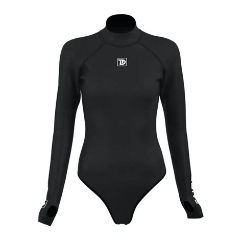 TRUDIVE Open Back Bikini Wetsuit 2mm Shopee Malaysia
