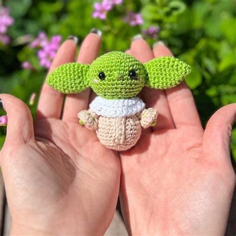 Beb Yoda Amigurumis Llaveros Patrones Gratis Pdf