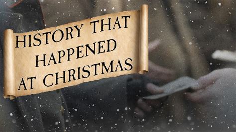 History that Happened at Christmas - History Hit