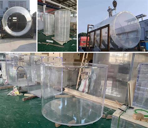 China Aquarium Cylinder Manufacturers Suppliers Kingsign Acrylic