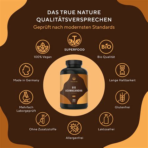 TRUE NATURE Bio Ashwagandha Kapseln 360 St Shop Apotheke