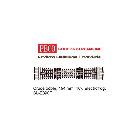 Sl E F Crossing Double Slip Electrofrog Peco Code Streamline