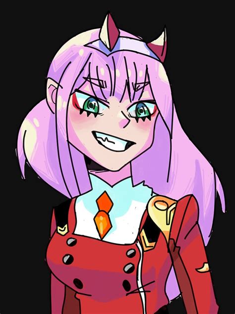 Kawaii Hot Zero Two Anime Girl T Shirt For Sale By Stabbyknife