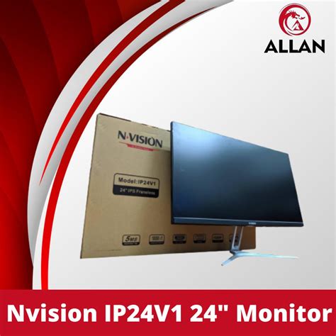 Nvision Ip24v1 24 Inches Frameless Led Ips Monitor Full Hd 1080p 75hz