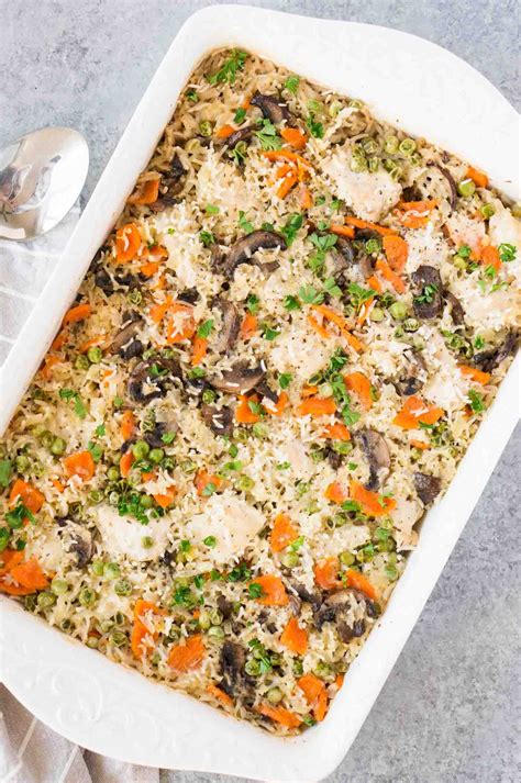 Chicken and Rice Casserole - Delicious Meets Healthy