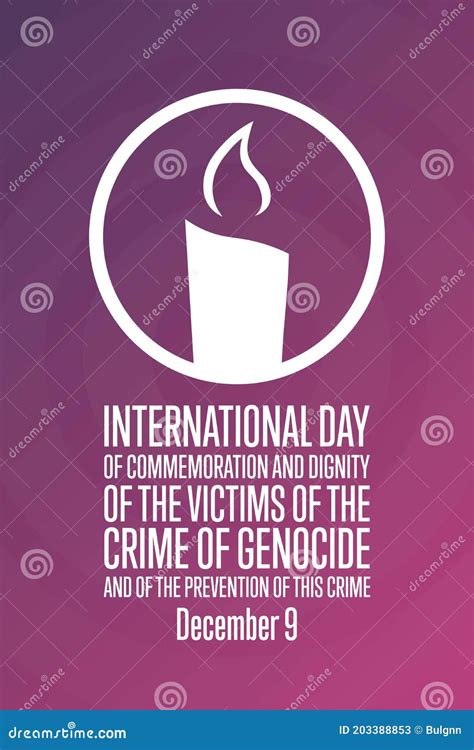 International Day Of Commemoration And Dignity Of The Victims Of The