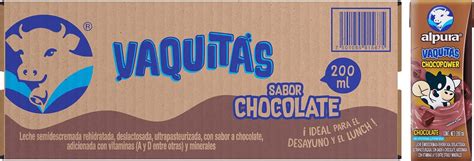 Alpura Vaquitas Leche Saborizada Chocolate Ml Paquete De