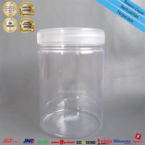 Jual Toples Plastik 750 Ml Jar Tabung Jr 750 Ml Cap Natural