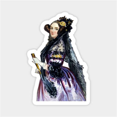 Ada Lovelace Portrait - Ada Lovelace - Magnet | TeePublic