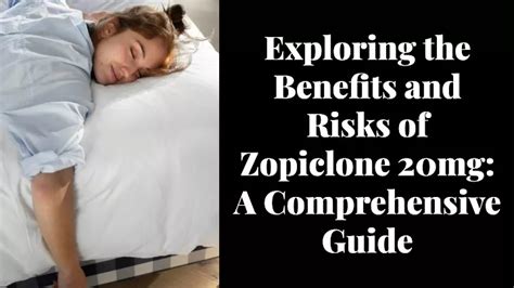 Ppt Exploring The Benefits And Risks Of Zopiclone Mg A