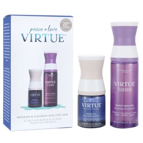 Virtue Nourish And Flourish Duo For Hair Set 2pcs 1 Unit Fred Meyer