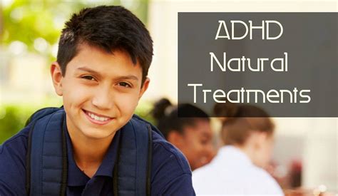 ADHD Natural Treatment - Reduce Prescription Drugs