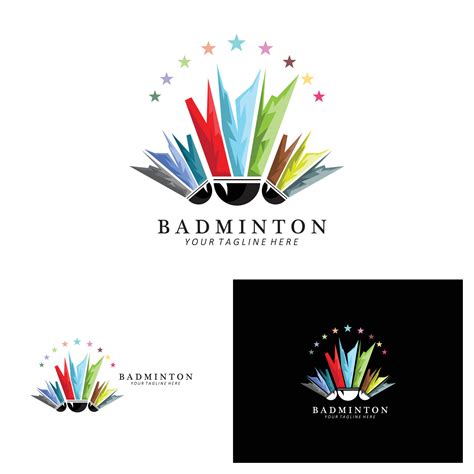 Badminton logo design, vector icon for athletics competitions 15996322 ...