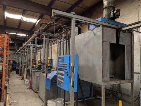 Automated Powder Coating System Refurbished Eptex Coatings