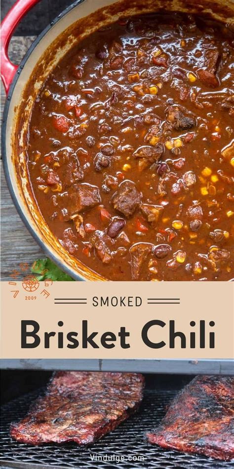 Award Winning Smoked Brisket Chili Recipe With Corn And Beans